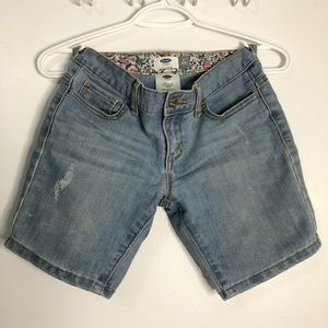 Old Navy Bermuda Denim Shorts